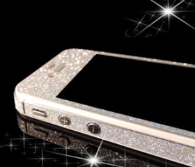 Bling Sticker Skin Protector for iPhone 4 4s